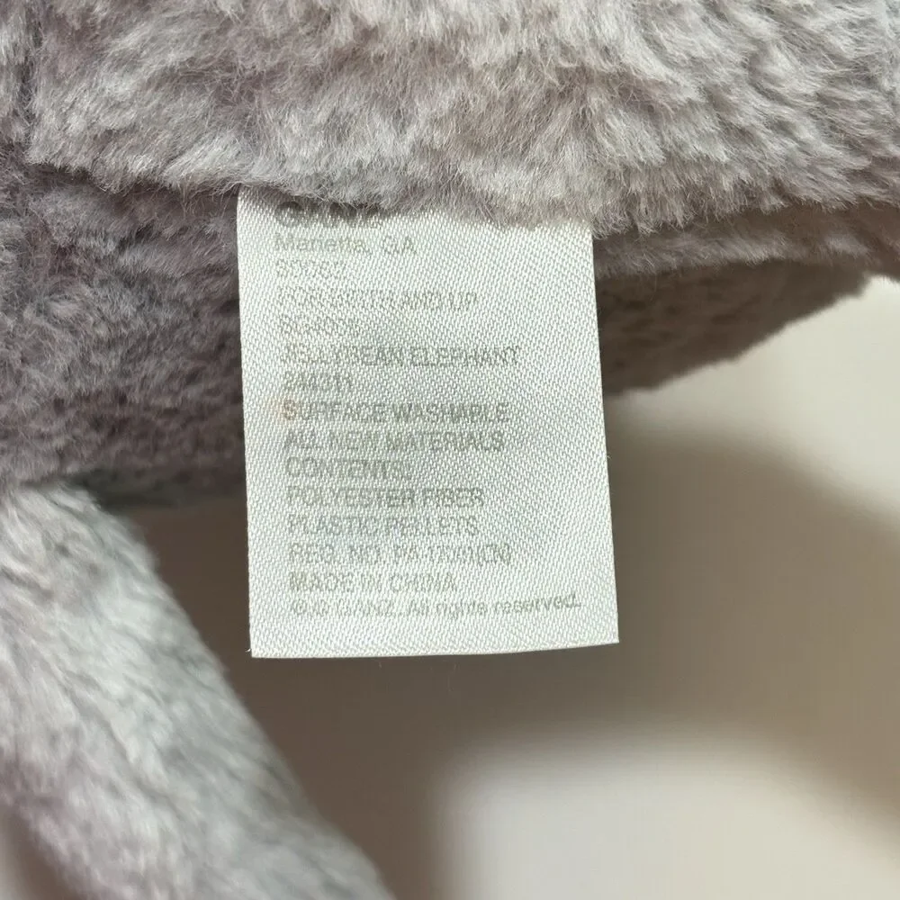 Baby Ganz Plush Elephant Jellybean Gray Medium Stuffed Animal Toy